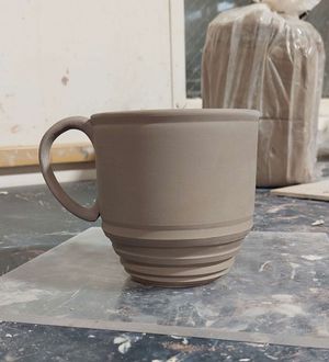 Mug in progress.