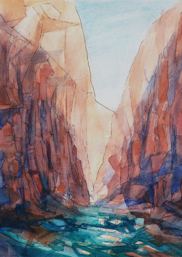 canyon shadow
